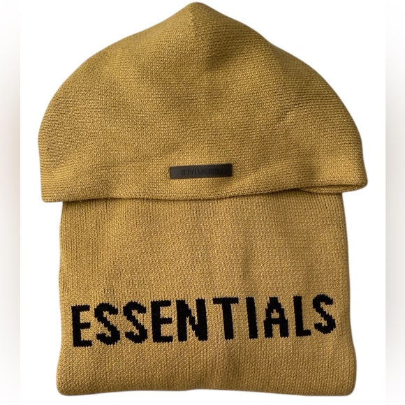 Amber Essentials Fear of God Knit Pullover Hoodie - Picture 4 of 5